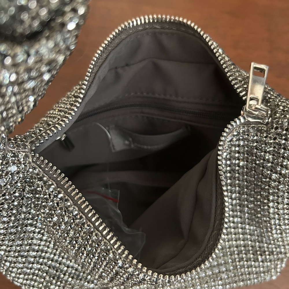 NWOT Anthropologie Rhinestone Mini Bag - Picture 3 of 6
